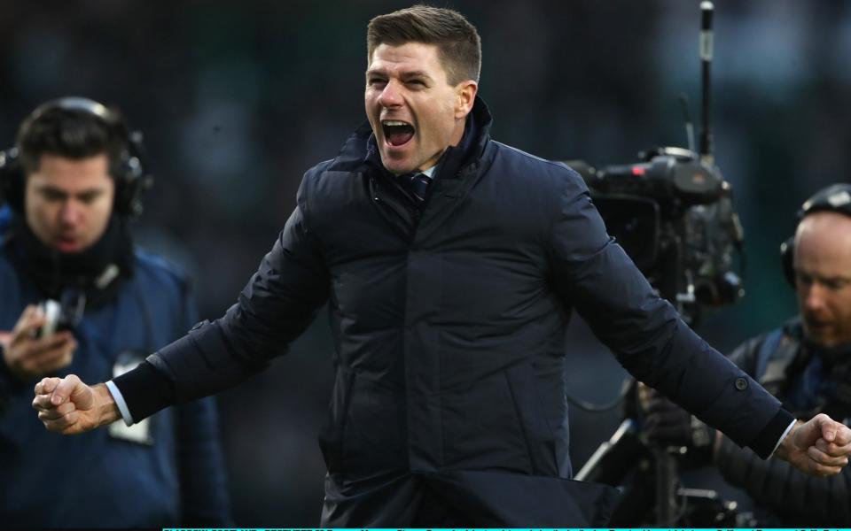 Steven Gerrard has enjoyed an outstanding start to his managerial life, wrestling control of the SPL back off Celtic - Ian MacNicol /Getty Images Europe 