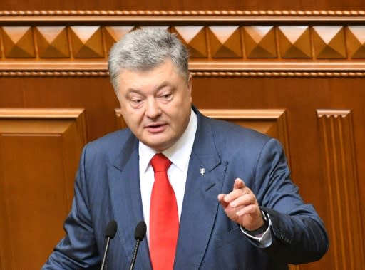 Ukrainian President Petro Poroshenko said the decision "is a victory of good over evil, light over darkness"