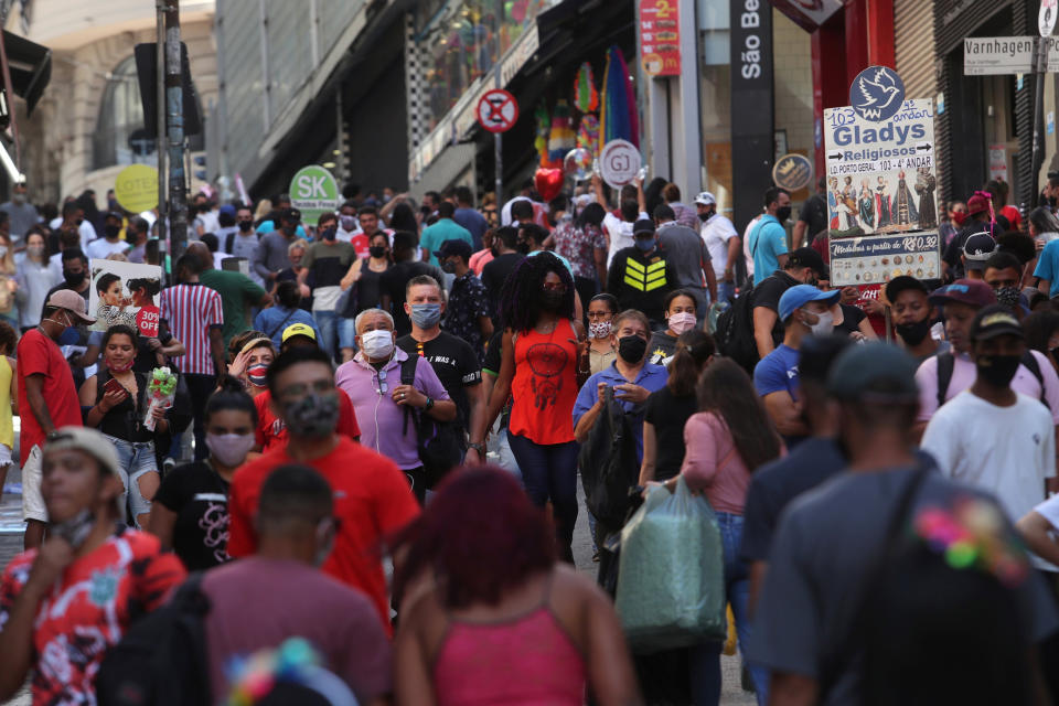 Image: Outbreak of the coronavirus disease (COVID-19), in Sao Paulo (Amanda Perobelli / Reuters)