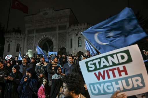 Rallies in support of Uighurs were held in Istanbul recently -- many Turks feel historic bonds with the Uighurs, either as fellow Muslims or as part of the same Turkic-speaking ethnic group