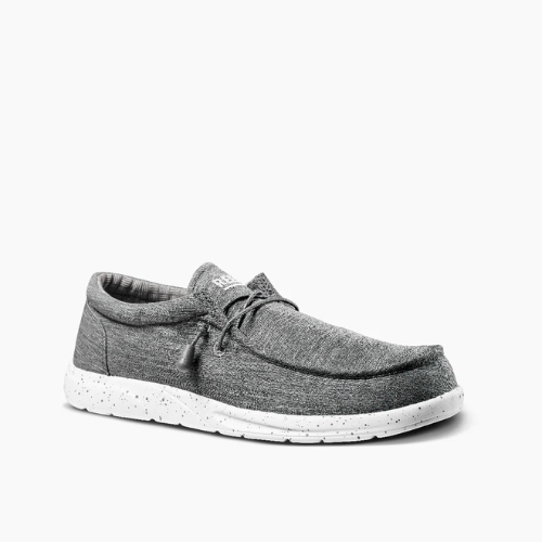 Gray Boat Shoe