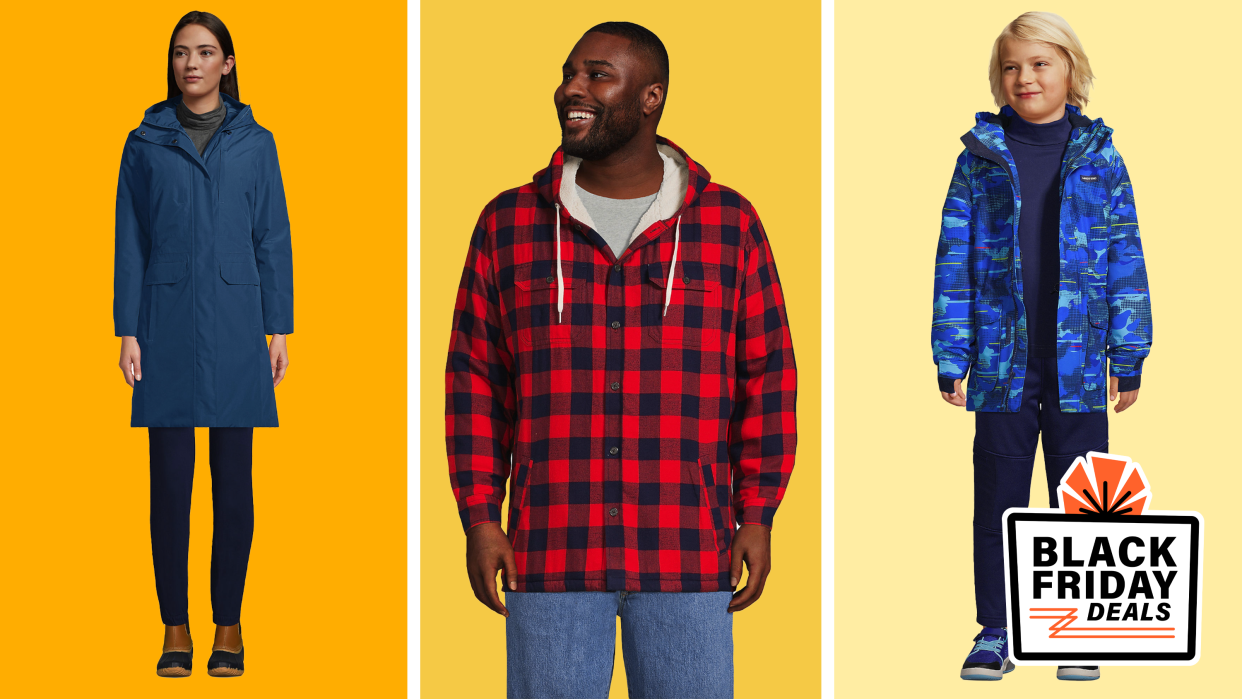 At 60% off you're going to want to scoop up these legendary pieces at the Lands' End Black Friday sales event.