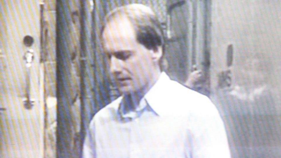 Garry Whitsed accused of the murder in NW WA of mum and daughter Croft. Photo: CHANNEL 9 NEWS