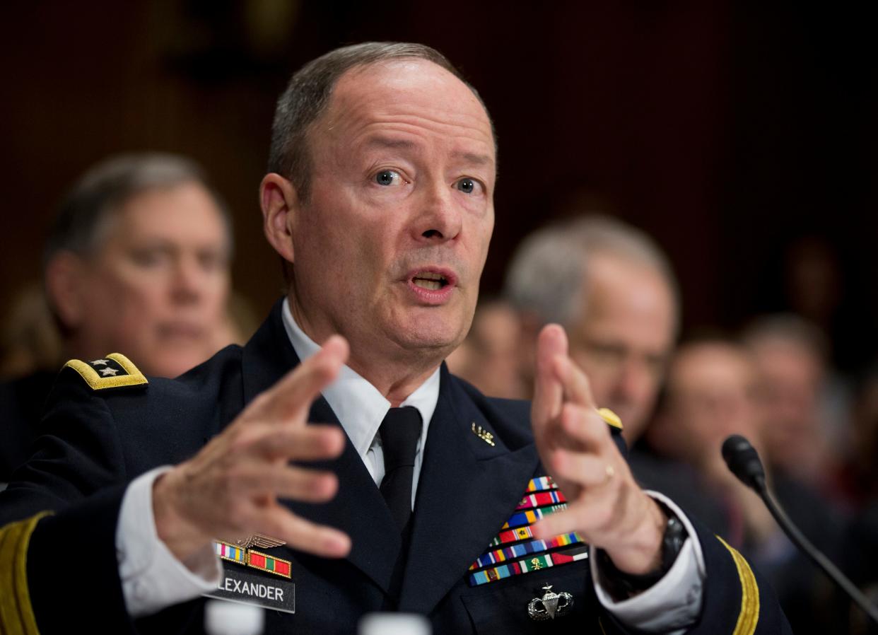 Gen. Keith Alexander testifies on Capitol Hill in 2013 as director of the National Security Agency. Alexander will be the keynote speaker on Tuesday for Part 3 of "Ukraine: What's Next?"