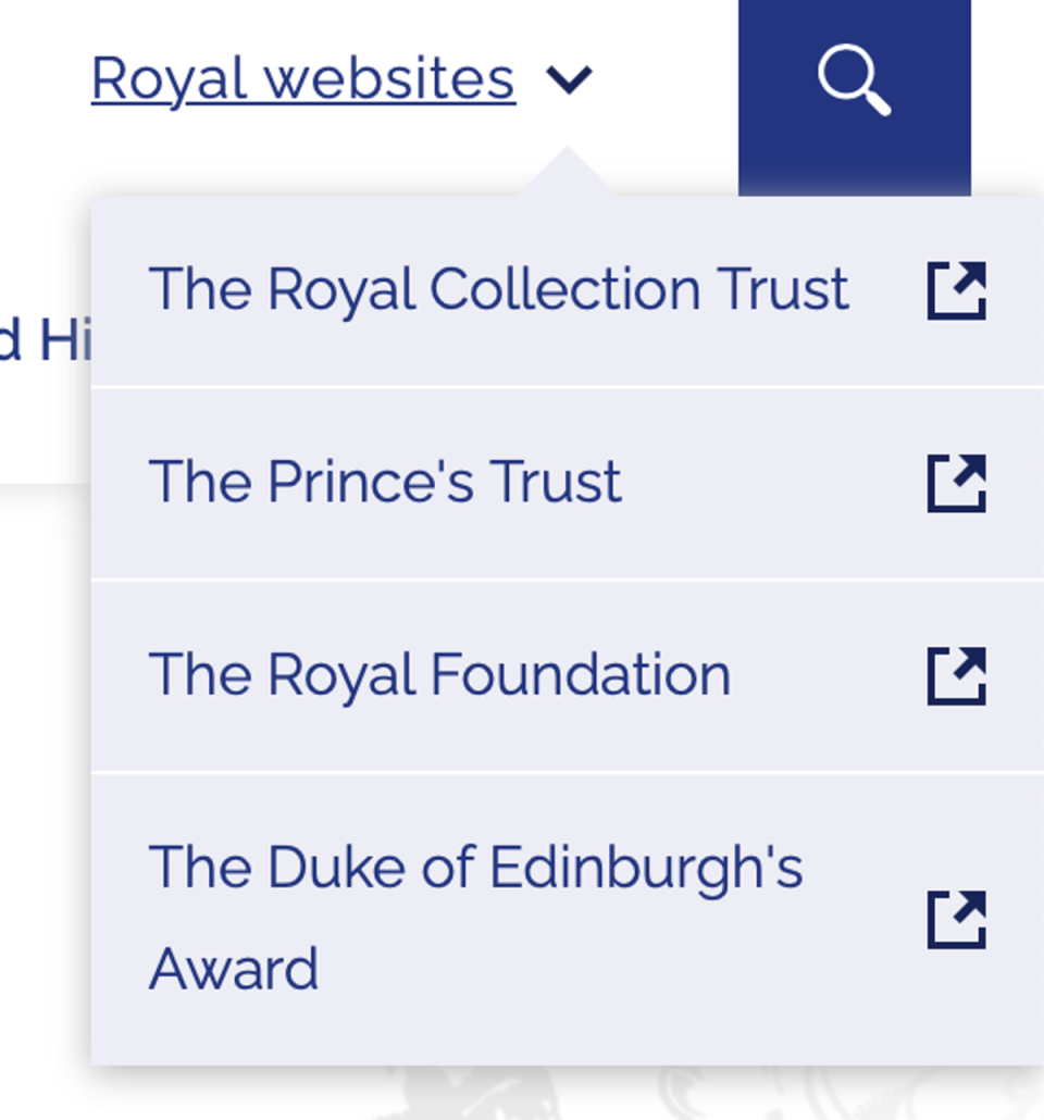  (Royal family website)