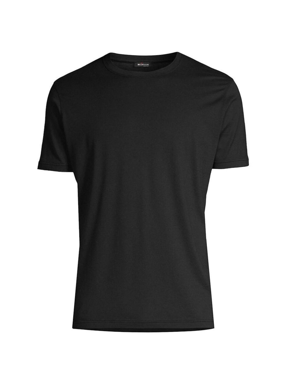 24) Kiton Cotton-Cashmere T-Shirt