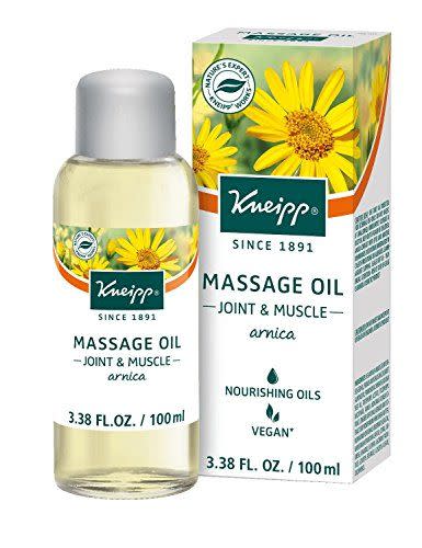 7) Arnica Massage Oil