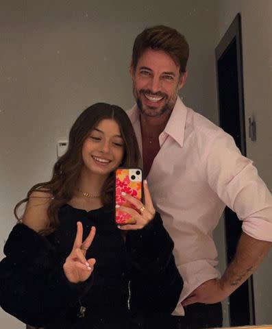 <p>Instagram Kailey</p> William Levy y su hija Kailey