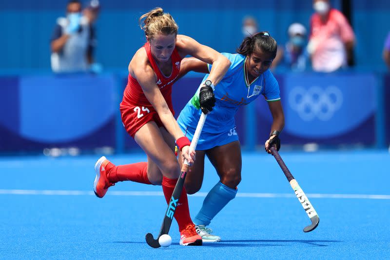 Hockey - Women - Bronze medal match - Britain v India