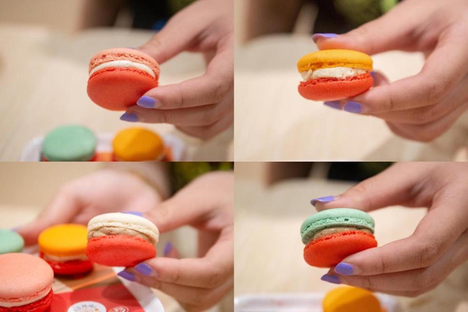 Wong Fu Fu new menu - Macarons