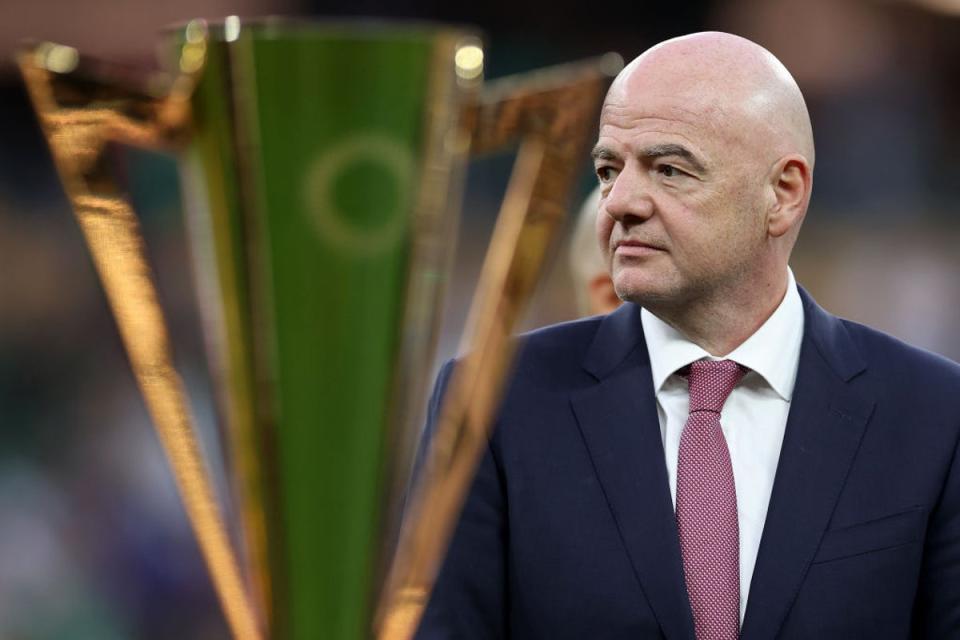 Under president Gianni Infantino, Fifa wants to reduce transfer incentives and nuance how service fees are paid, so they are proportionate to salary (Getty)