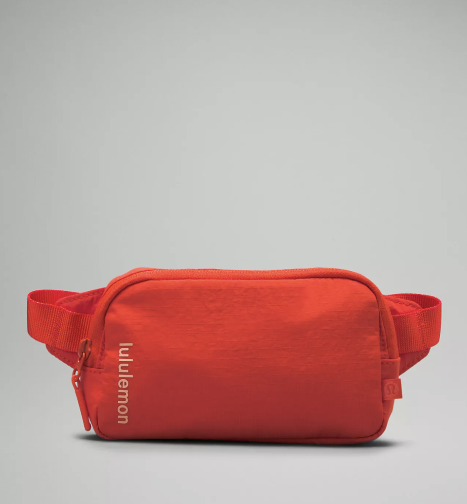 Mini Belt Bag in solar orange (photo via Lululemon)