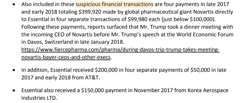 The story of a $130,000 payment from President Donald Trump's personal lawyer