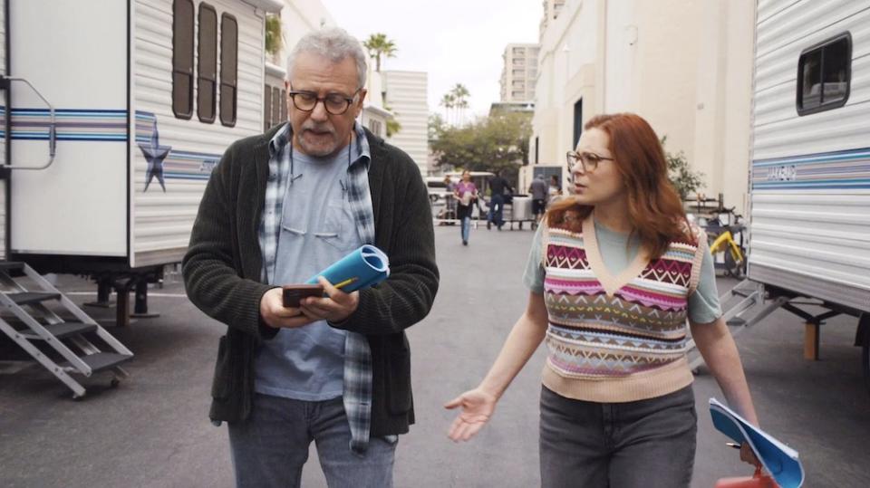 Paul Reiser and Rachel Bloom in “Reboot” - Credit: Courtesy of Hulu