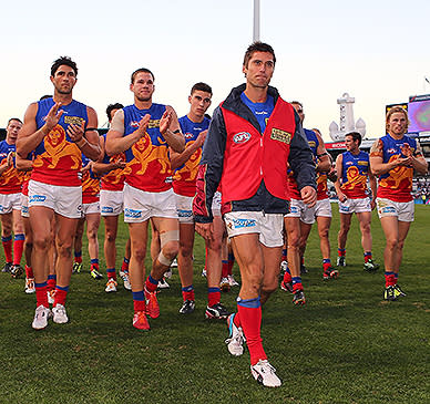 Lions great Simon Black was subbed out in his record-breaking game for Brisbane.