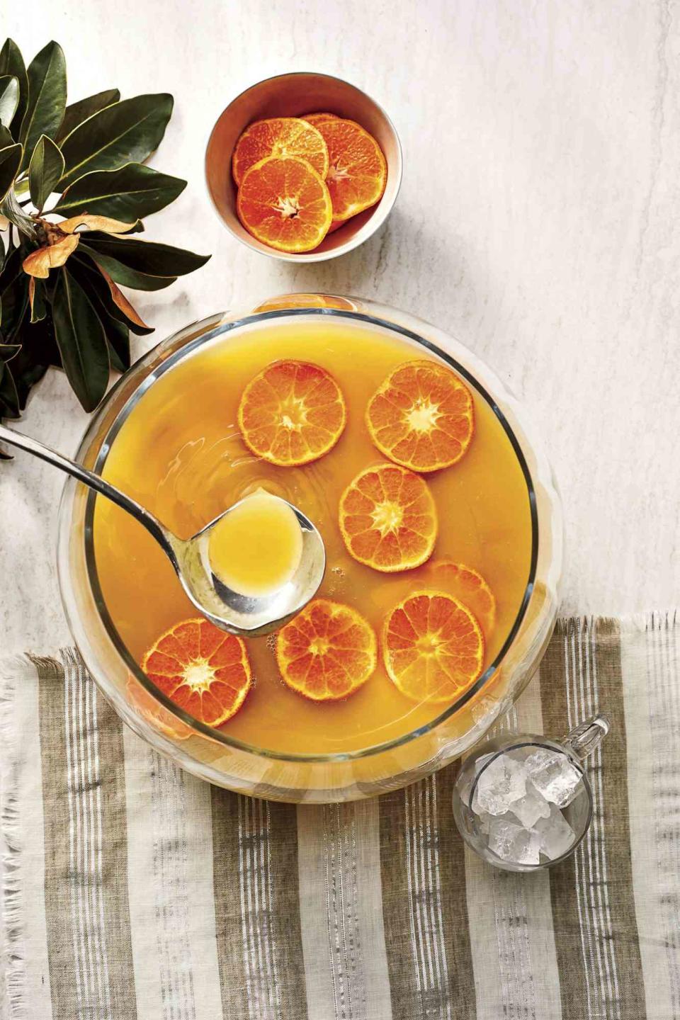 Spicy Bourbon-Citrus Punch