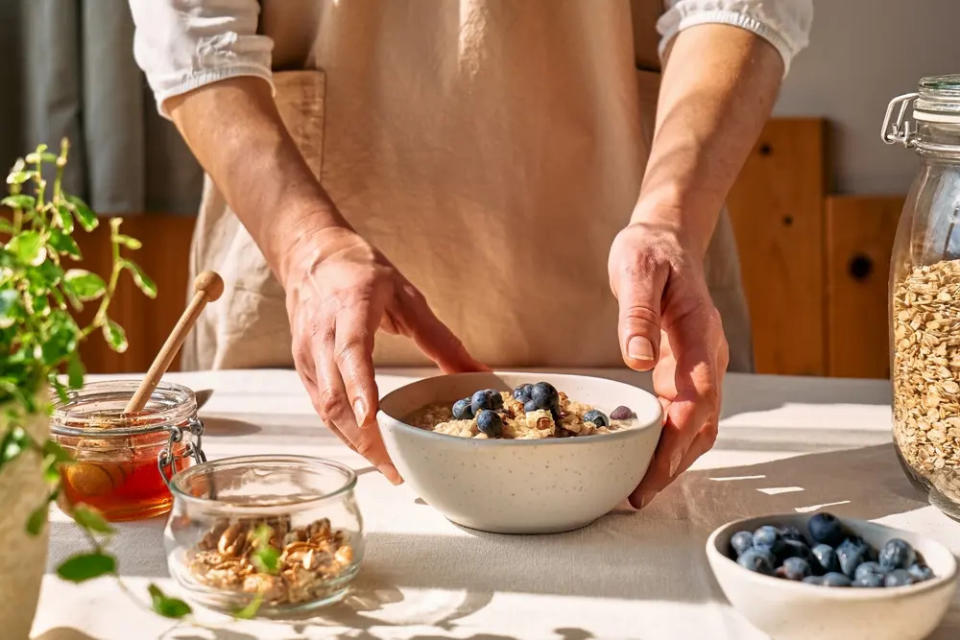 La avena es una opción saludable para el desayuno