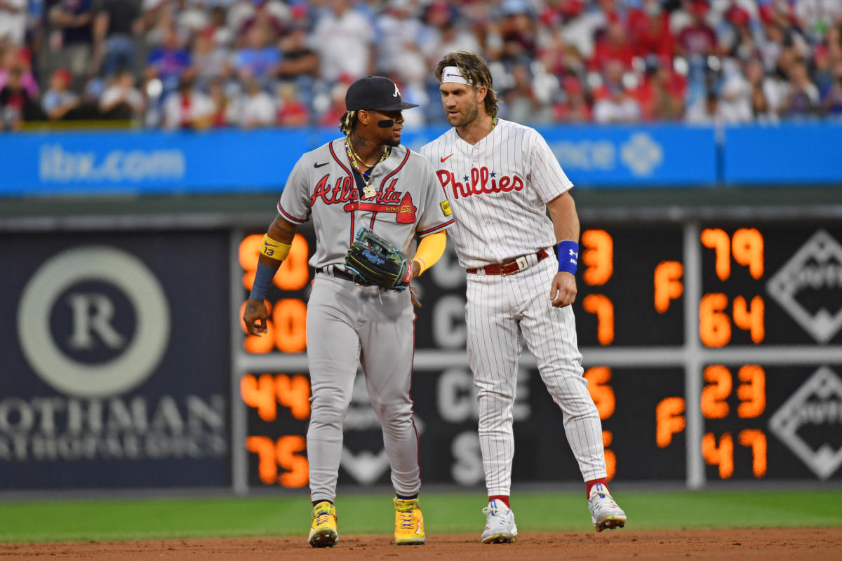 Phillies wrap up the homestand by losing three of four to the Braves, who  clinch division