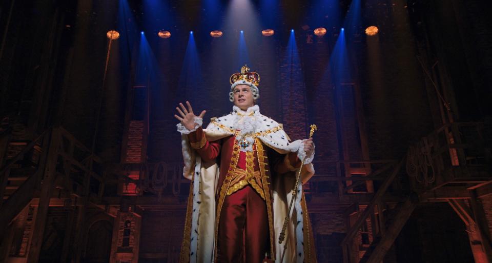 Groff as King George III