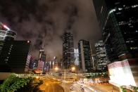 A general view of Hong Kong