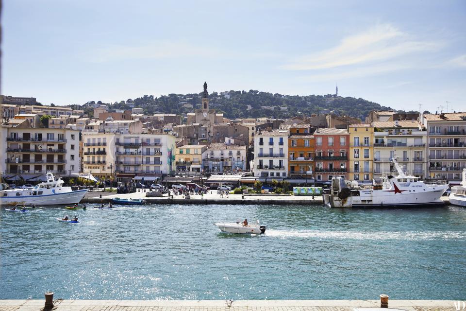 The French port city of Sète is bordered by a saltwater lagoon.