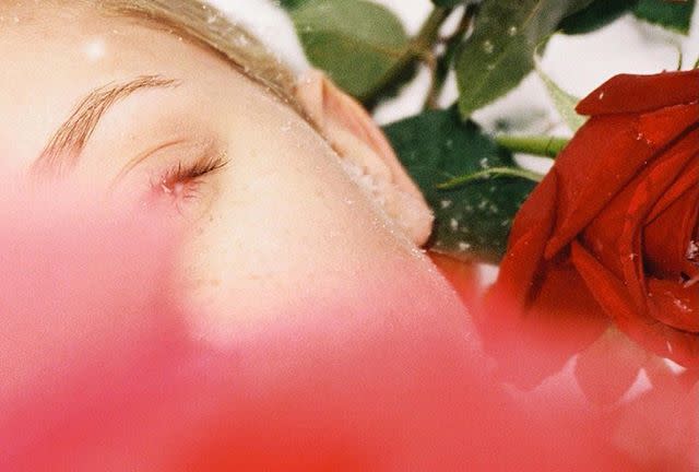 Cole Sprouse's Close-Up Rose Shot of Lili: March 16, 2018