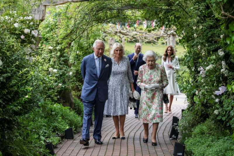 Reception at The Eden Project on the sidelines of the G7 summit in Cornwall