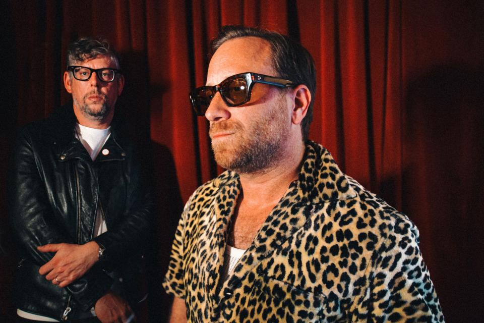 Patrick Carney (left) and Dan Auerbach of The Black Keys will embark on the International Players Tour Sept. 17 to support their new album, "Ohio Players."