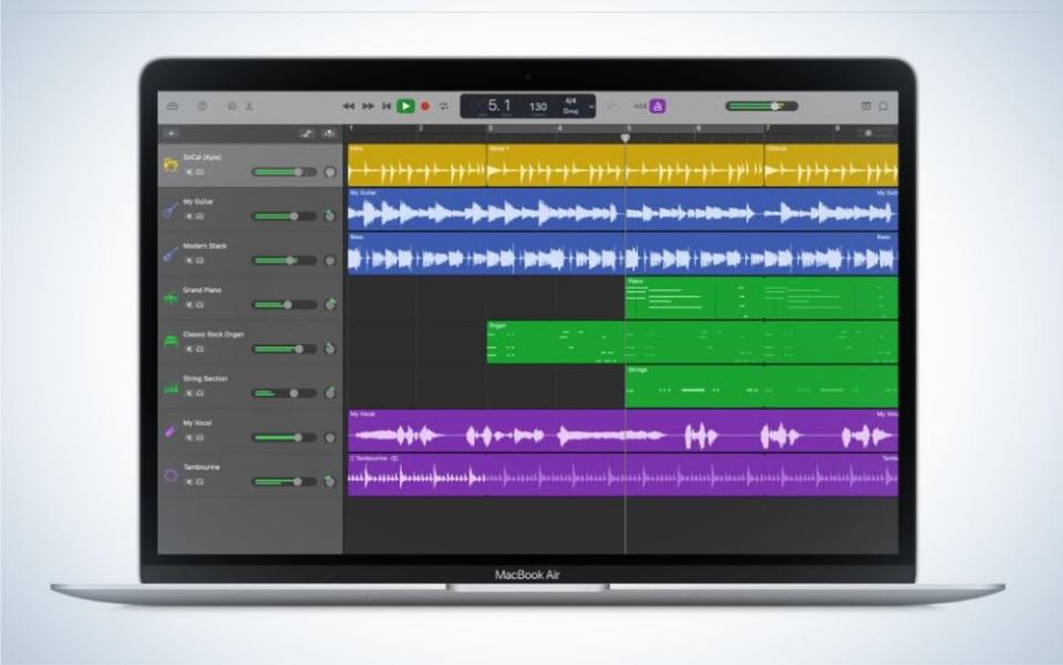 Apple GarageBand is the best beat-making software that’s free.
