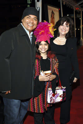 George Lopez and family at the Hollywood premiere of Warner Bros. Pictures' Miss Congeniality 2: Armed and Fabulous