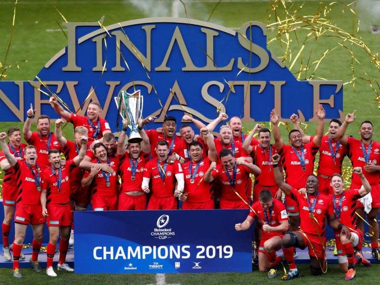 The draws for next season's European Champions Cup and Challenge Cup were made on Wednesday afternoon to throw up a daunting campaign for reigning champion Saracens, as they were placed alongside two-time winners Munster and recent finalists Racing 92, as well as Welsh side Ospreys.Having won the 2018/19 Champions Cup final last month against Leinster, Saracens' reward was arguably the toughest pool drawn out of the five that will make up next season's European group stage, which gets underway in mid-November following the Rugby World Cup. Elsewhere, Exeter Chiefs will take on Glasgow Warriors in pool two, resulting in Stuart Hogg heading back to his former club at the earliest opportunity, with two pair pooled alongside La Rochelle and Sale Sharks.Pool one sees beaten finalists Leinster take on Lyon, Northampton Saints and Bentton Rugby, wile in pool three recently-crowned Challenge Cup winners Clermont Auvergne will face Ulster, Harlequins and Bath. In pool five, Toulouse take on Gloucester, Connacht and Montpellier. Re-live how the draw was made.Follow the live draw below. Champions Cup teamsEngland: Saracens, Exeter Chiefs, Gloucester, Northampton Saints, Harlequins, Bath, Sale Sharks.France: Toulouse, Clermont Auvergne, Lyon, La Rochelle, Racing 92, Montpellier.Italy: BenettonIreland: Leinster, Munster, Ulster, ConnachtScotland: Glasgow WarriorsWales: Ospreys Challenge Cup teamsEngland: Wasps, Bristol Bears, Worcester Warriors, Leicester Tigers, London Irish.France: Castres, Stade Francais, Toulon, Bordeaux-Begles, Pau, Agen, Bayonne, Brive.Italy: ZebreScotland: EdinburghWales: Scarlets, Cardiff Blues, DragonsContinental Shield qualifiers: Enisei-STM, Rugby Calvisano