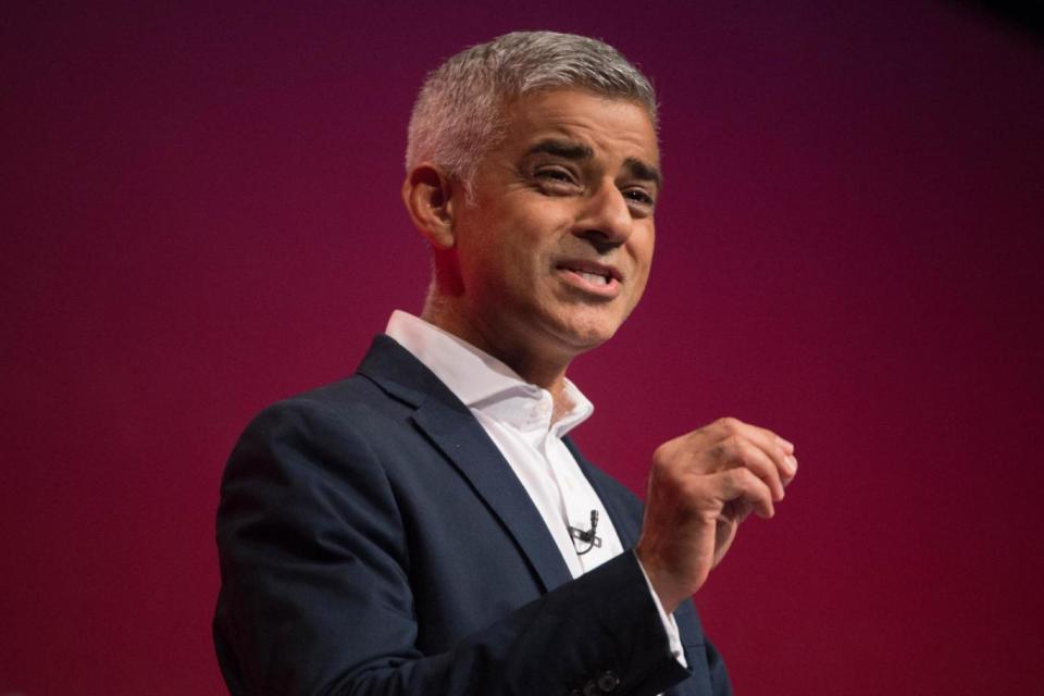 Sadiq Khan has prioritised reducing pollution (PA)