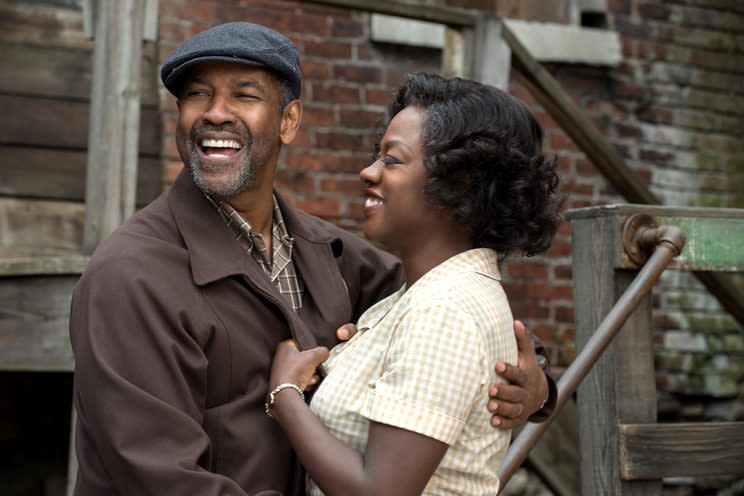 Denzel Washington and Viola Davis in 'Fences' (Photo: Paramount) 