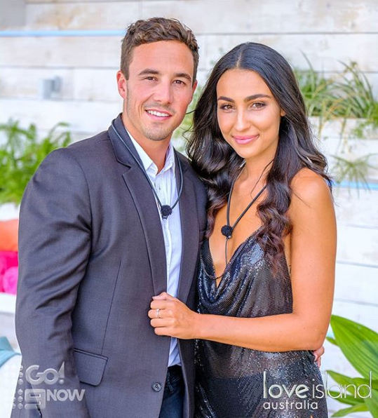 Grant and Tayla won Australia’s first season of Love Island. Source: Channel Nine