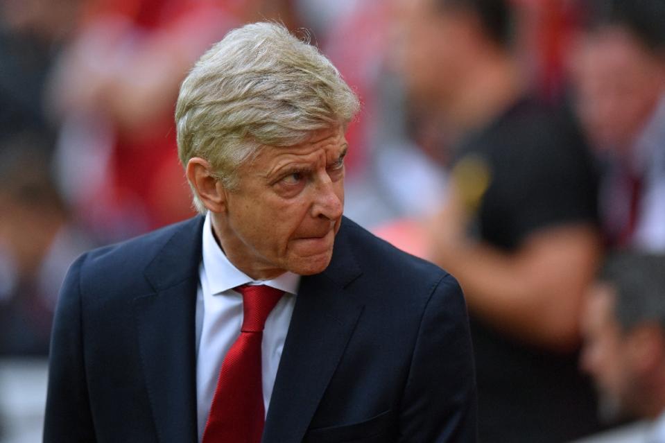 Arsenal manager Arsene Wenger is under fire after a 4-0 defeat at Liverpool. (AFP Photo/Anthony Devlin)