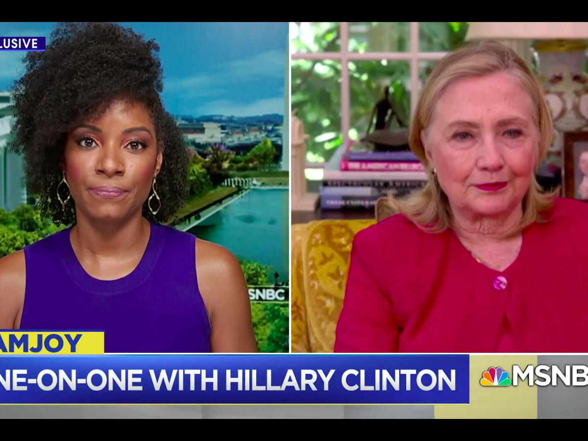 Hillary Clinton warns about Trump's agenda on MSNBC: MSNBC