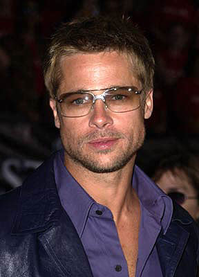 Brad Pitt at the Westwood premiere of Warner Brothers' Rock Star