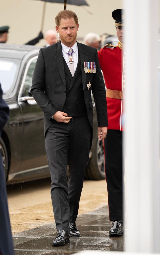 their majesties king charles iii and queen camilla coronation day