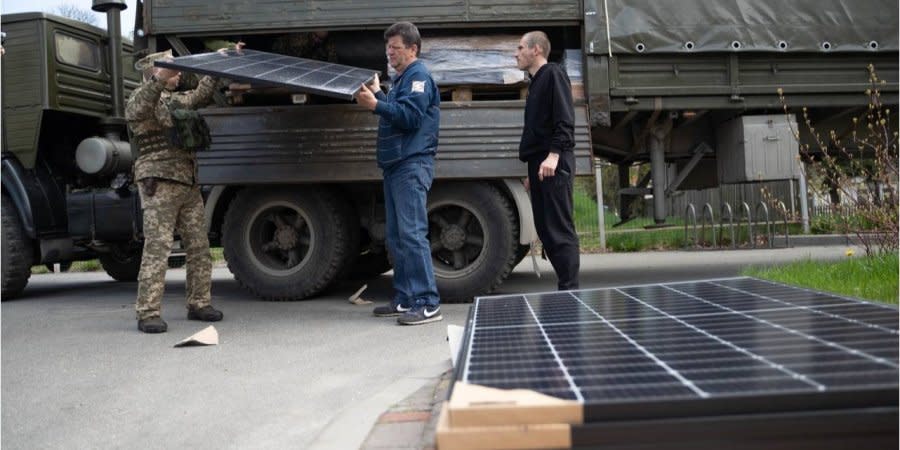 Tesla Powerwall solar panels in Borodyanka