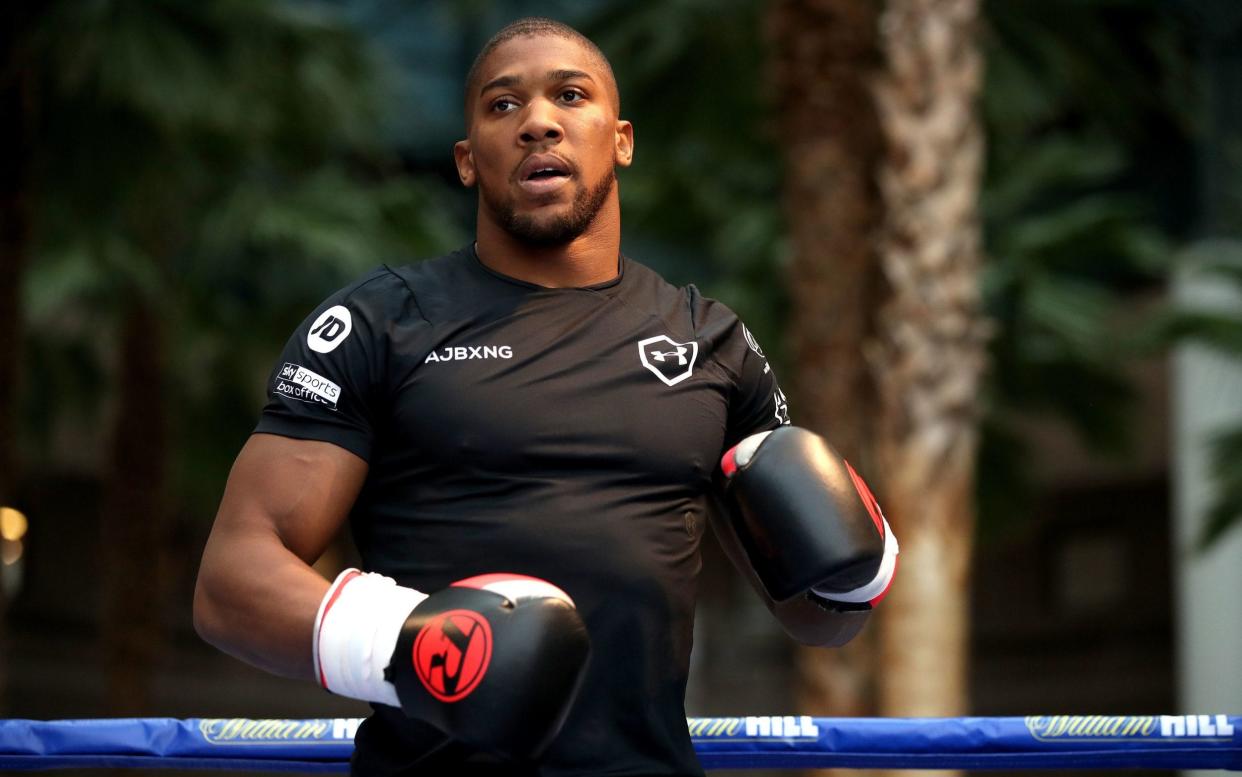 Anthony Joshua is taking a new approach to this weekend's fight - PA