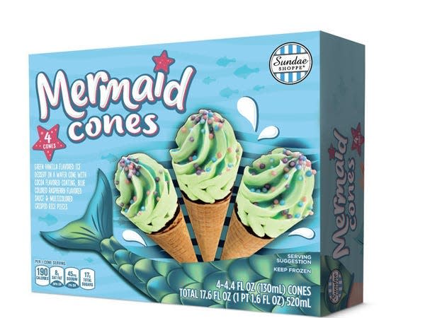 mermaid cones