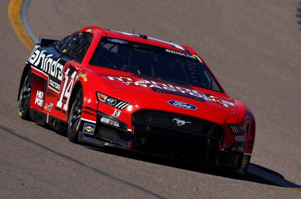 Mitchell's Chase Briscoe will be back with the Mahindra Tractors colors at Charlotte Motor Speedway in the Coca-Cola 600 Sunday.