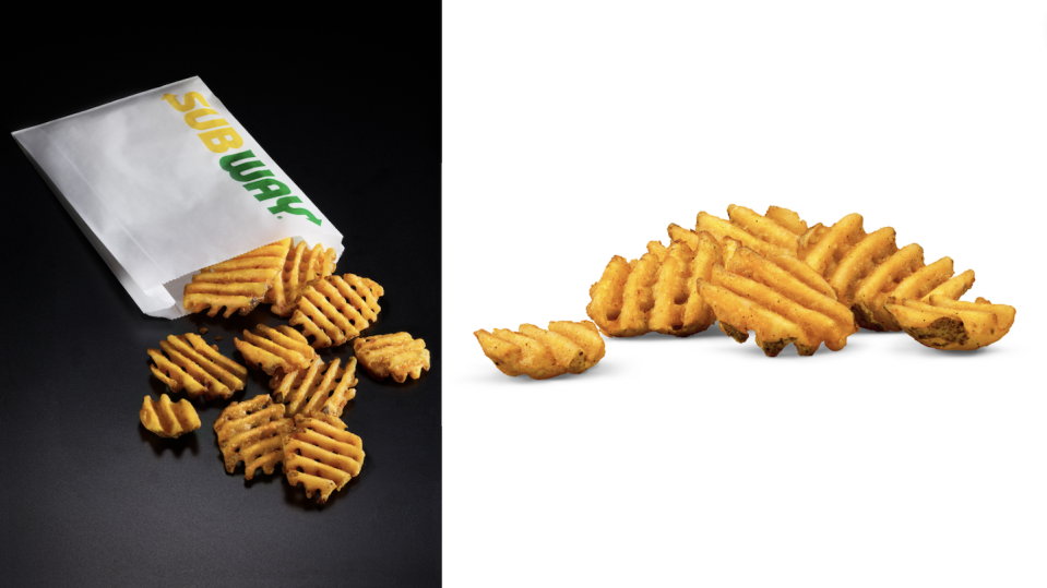 Subway waffle cut fries (Photos: Subway Singapore)