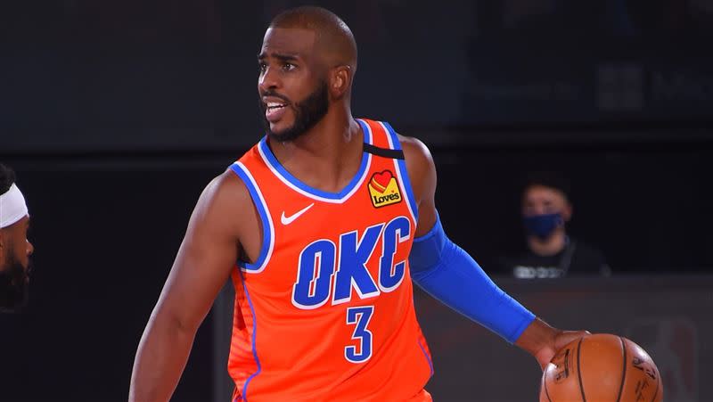 球星Chris Paul儘管已「高齡」35歲，想要他的球隊還是不少。（圖／翻攝自推特）