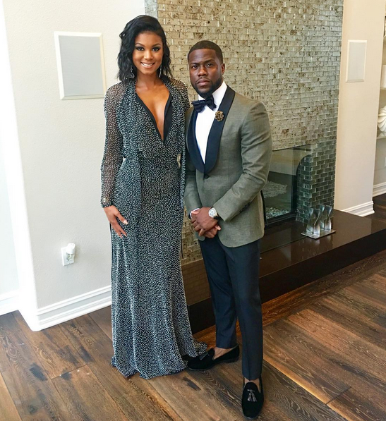 Kevin Hart and Eniko Parrish