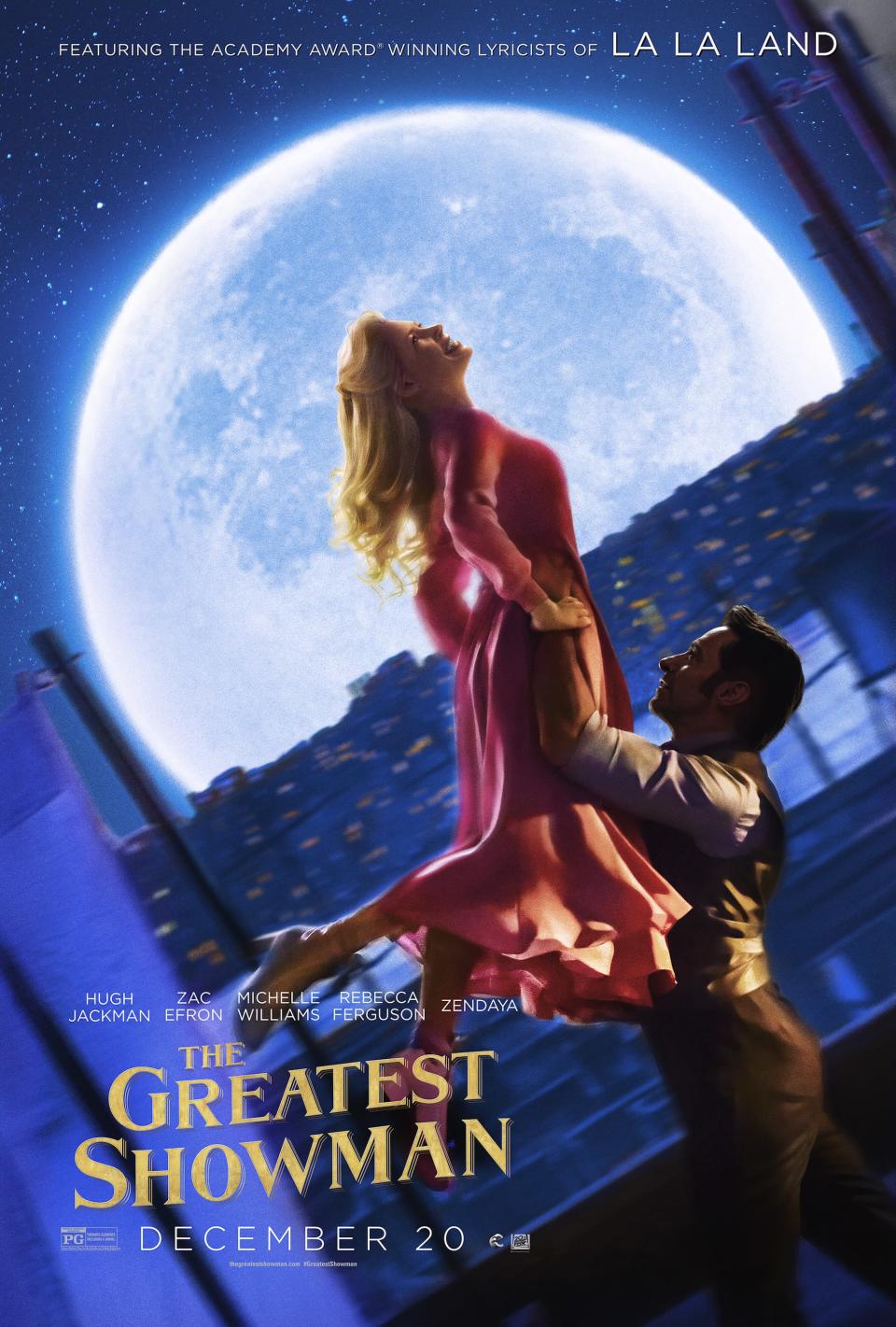 <p>Michelle Williams plays Charity, who leaves her wealthy family to marry the destitute Barnum.<br>(Image: 20th Century Fox) </p>