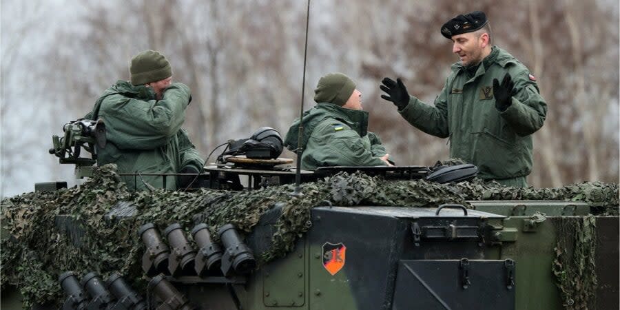 The Armed Forces of Ukraine are already training on Leopard tanks