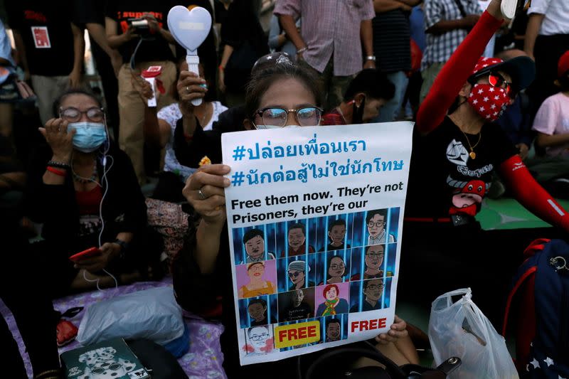 Pro-democracy protest in Bangkok