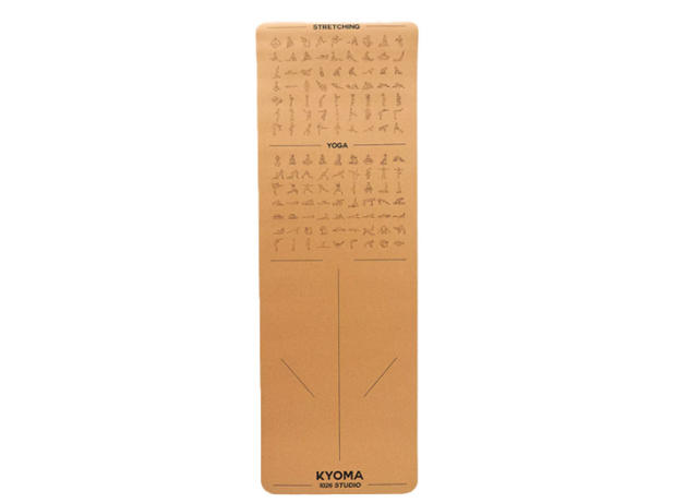 KYOMA Instructional Yoga Mat  Yoga accessories, Mat exercises