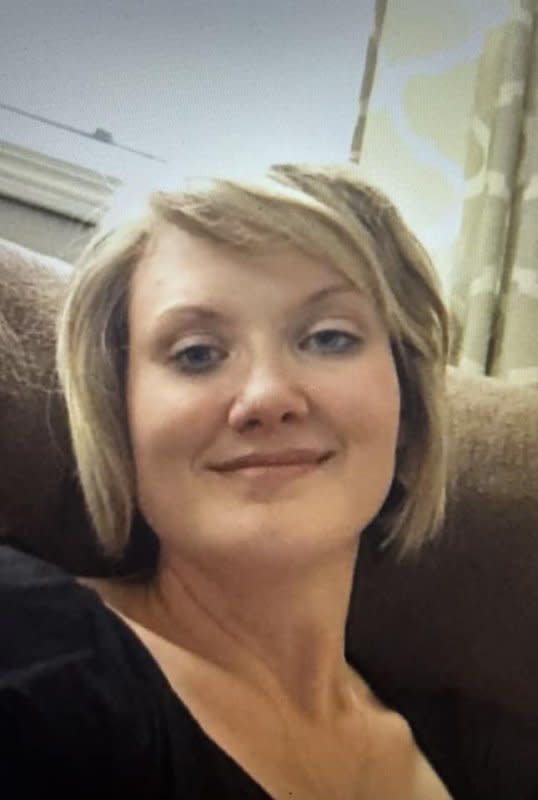 Jilian Kelley, 39, is described as having brown hair and blue eyes. She was reported missing Saturday. Photo courtesy of Oklahoma State Bureau of Investigation/Facebook